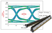 Signal integrity at 10 Gbit/s, eyediagram