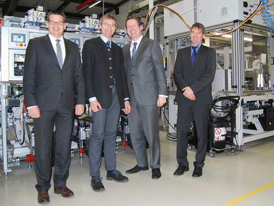 Member of the Bundestag Stracke visits ept