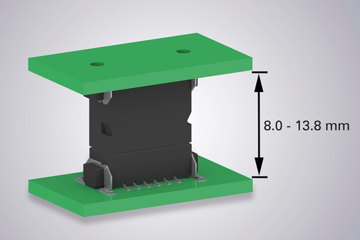 PCB stacking with One27 connectors