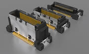 Colibri SMT connectors with thicker gold plating