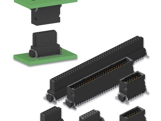 Short lead times for 1.27 mm SMT connectors