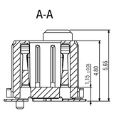 Zero8 plug profile view