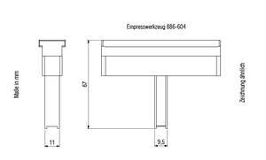 Einpresswerkzeuge 886 604 PowerTerminal