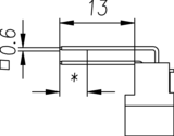 DIN B2 ML Anschlusslaenge 13 Zeichnung.png