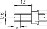 DIN R3 ML Anschlusslaenge 13 Zeichnung.png