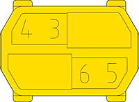 hm Kodiereinsatz ML 3456 Zeichnung