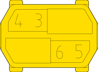 hm Kodiereinsatz ML 3456 Zeichnung